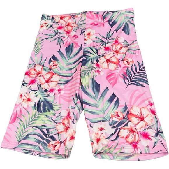 Fashion Nova Pink Tropical Bike Short Set - Picture 14 of 16